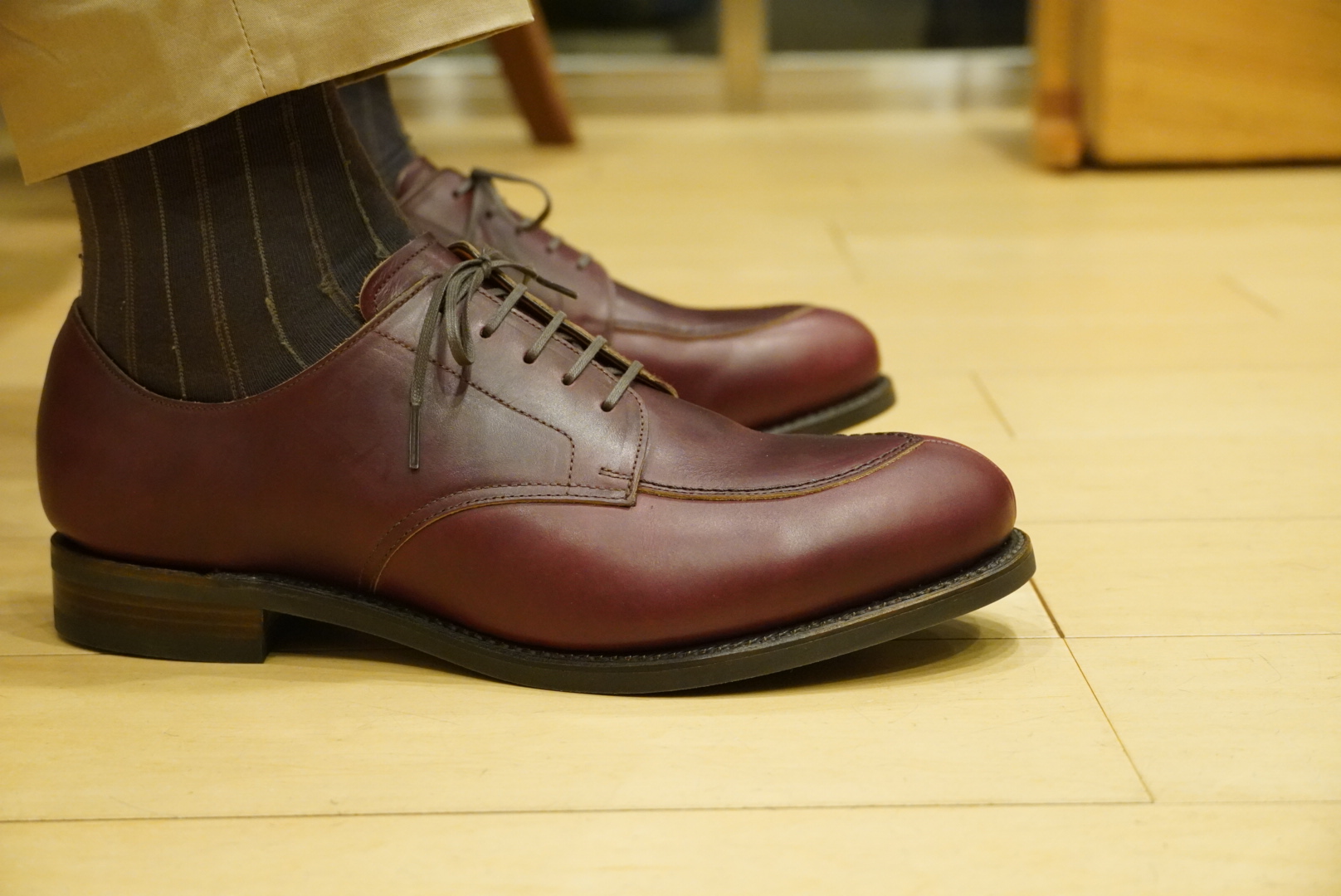 パターンオーダーシューズ・Vチップ - 東京八王子オーダーメイド靴